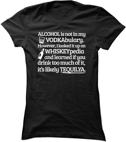 Alcohol Vodka Whiskey Tequila