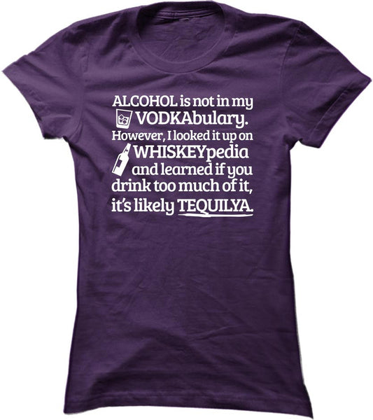 Alcohol Vodka Whiskey Tequila