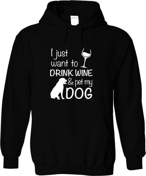 Drink Wine And Pet My Dog