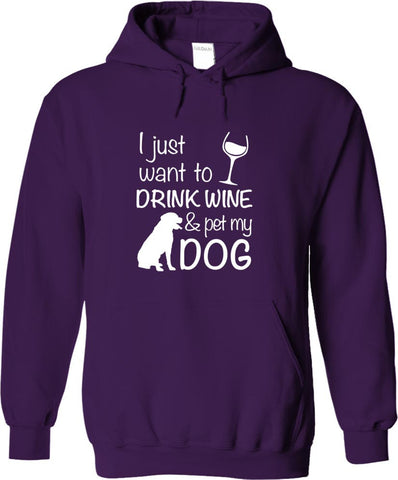 Drink Wine And Pet My Dog