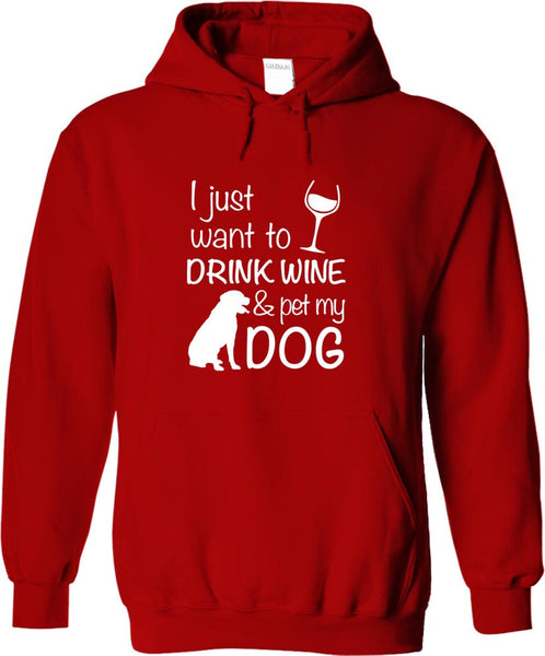 Drink Wine And Pet My Dog