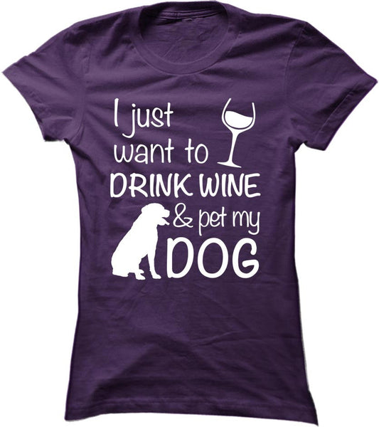 Drink Wine And Pet My Dog