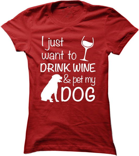 Drink Wine And Pet My Dog