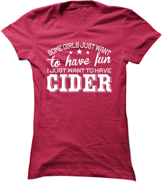 I Just Want To Have Cider