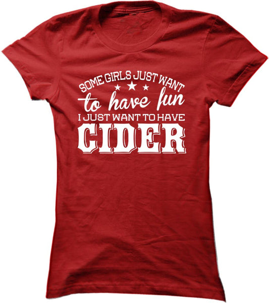 I Just Want To Have Cider