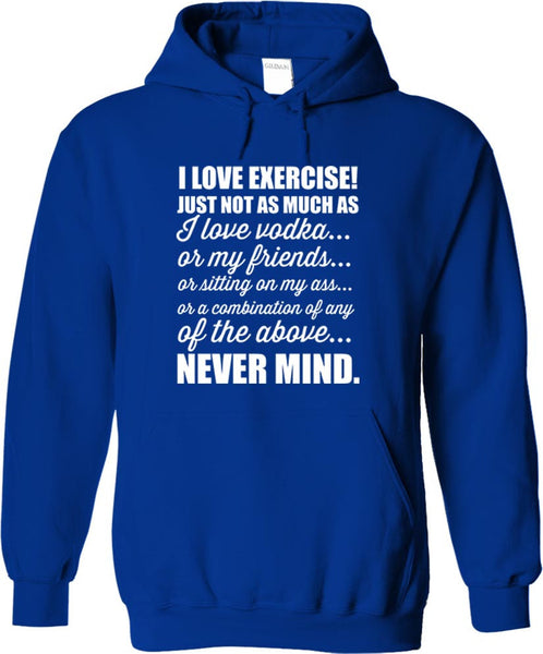 I Love Exercise Vodka