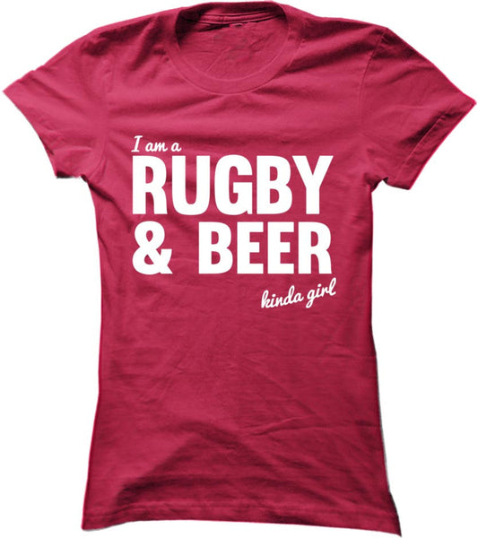 I'm A Rugby And Beer Kinda Girl