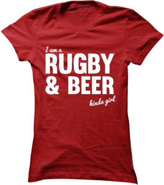 I'm A Rugby And Beer Kinda Girl