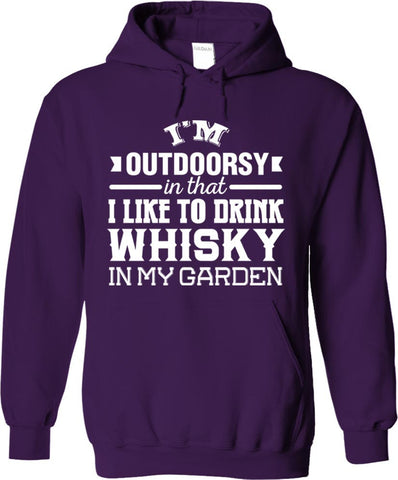I'm Outdoorsy In That I Like To Drink Whisky