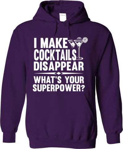 I Make Cocktails Disappear What's Your Superpower
