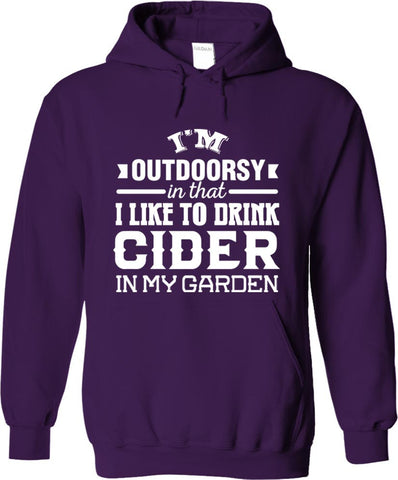 I'm Outdoorsy Cider