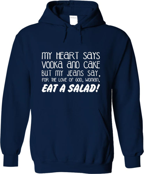 My Heart Says Vodka And Cake