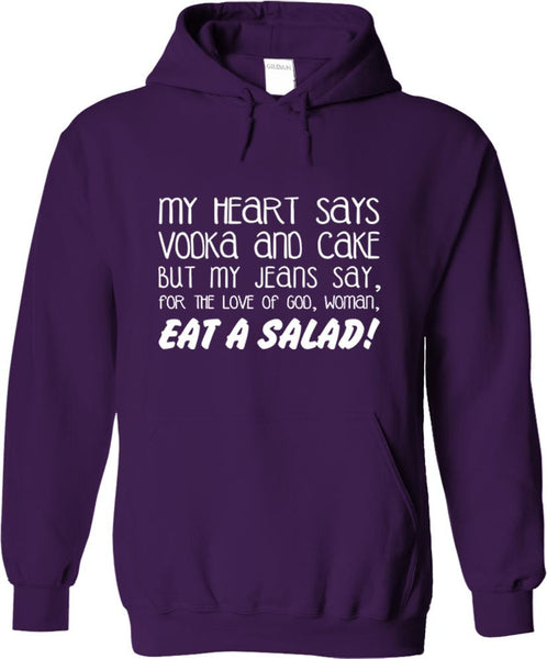 My Heart Says Vodka And Cake
