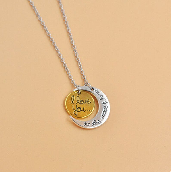 I Love You To The Moon And Back Necklace!