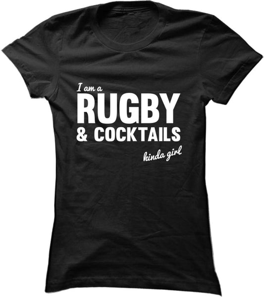 Rugby And Cocktails Kinda Girl
