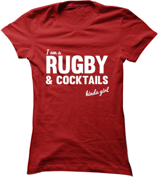 Rugby And Cocktails Kinda Girl