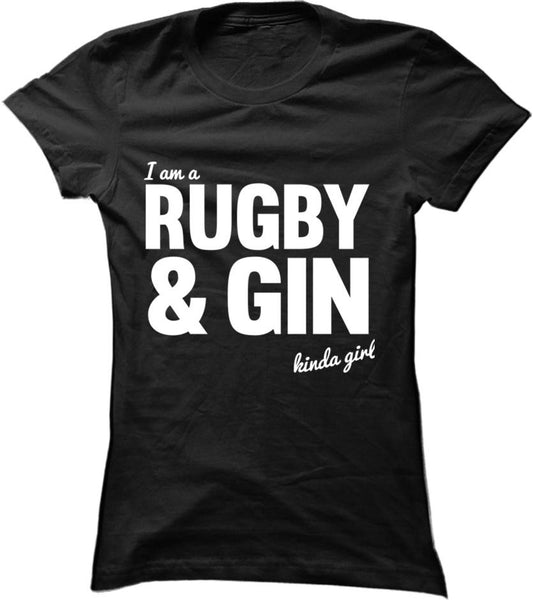 Rugby And Gin Kinda Girl