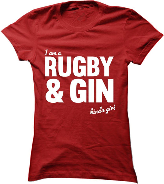 Rugby And Gin Kinda Girl