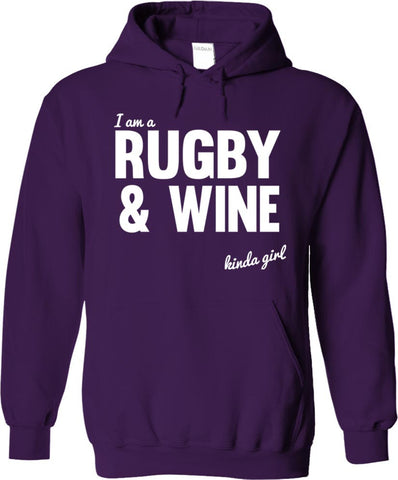 I'm  A Rugby And Wine Kinda Girl