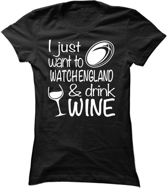 Watch England And Drink Wine