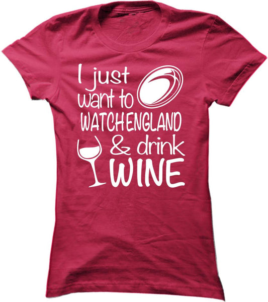 Watch England And Drink Wine