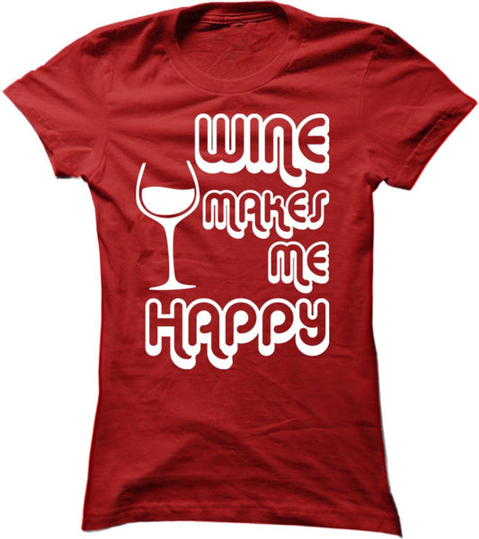 Wine Makes Me Happy
